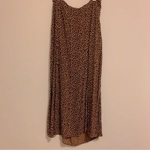 AE leopard print skirt